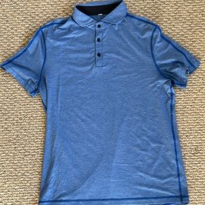 Lululem Blue Polo XL